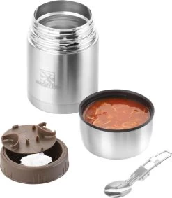 MacGyver Voedselcontainer 600ML - Thermoskan Rvs - Onbreekbaar - 16cm -Bol Waterkoker Winkel 1048x1200