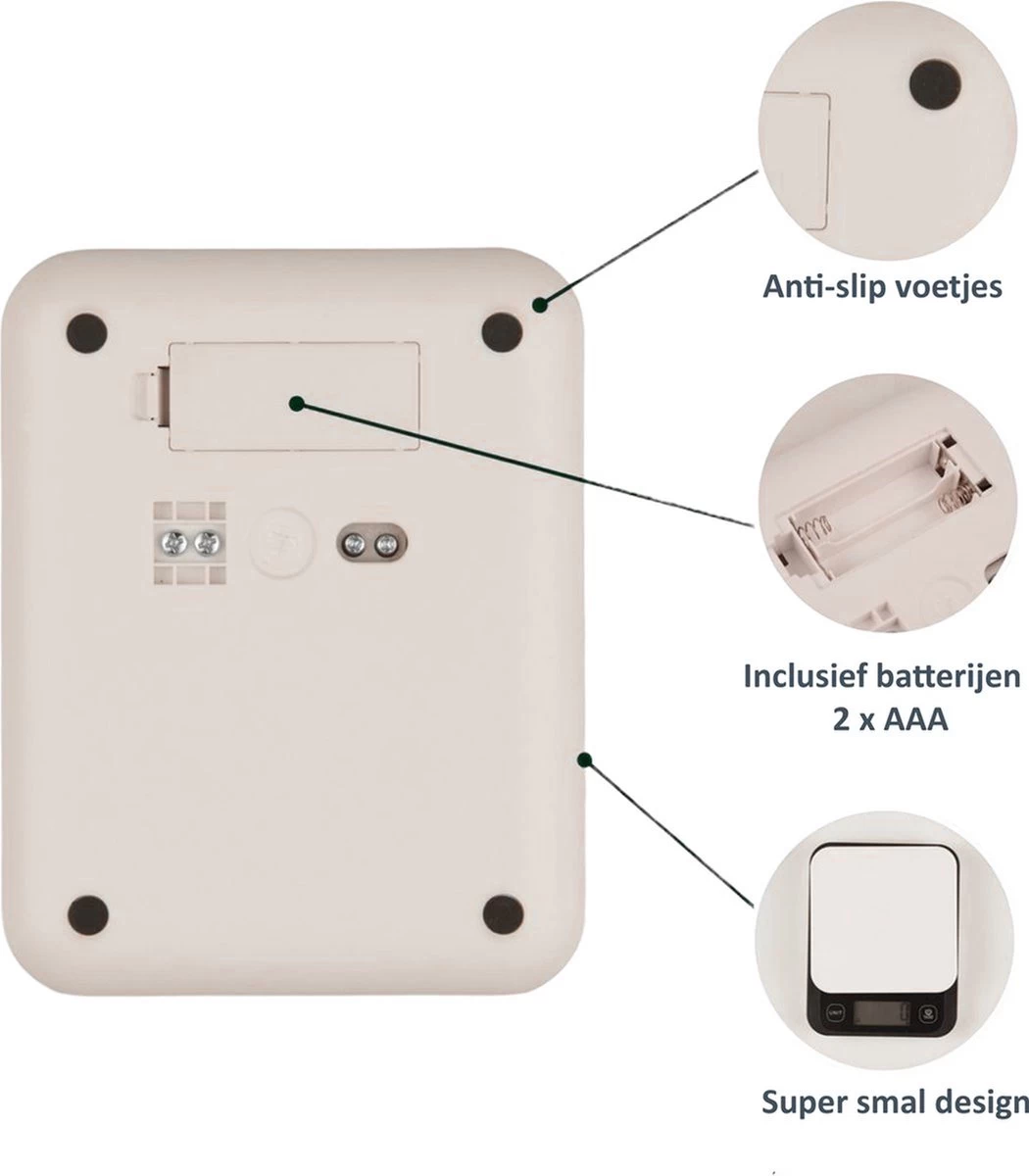Keukenweegschaal Digitaal - Precisie Keuken Weegschaal - Tot 5 KG Keukenweegschaal Digitaal - Precisie Keuken Weegschaal - Tot 5 KG -Bol Waterkoker Winkel 1050x1200 1