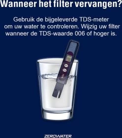 ZeroWater Waterkan - Met -TDS Meter - 1,7 L 8 ZeroWater Waterkan - Met -TDS Meter - 1,7 L -Bol Waterkoker Winkel 1058x1200
