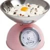 Bestron Analooge Keukenweegschaal, Met Afneembare Kom & 5kg Capaciteit, Retro Design, Kleur: Roze -Bol Waterkoker Winkel 1064x1200