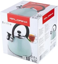 Florina Brillo Fluitketel 2,5L Voor Alle Warmtebronnen - Waterketel - Mint Groen 6 Florina Brillo Fluitketel 2,5L Voor Alle Warmtebronnen - Waterketel - Mint Groen -Bol Waterkoker Winkel 1086x1200 1