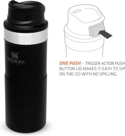 Stanley Trigger-Action Travel Mug 0.35L - Thermosfles - Matt Black -Bol Waterkoker Winkel 1096x1200 1