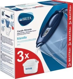 BRITA - Waterfilterkan Marella Cool - Blauw - 2,4L + 3 MAXTRA+ Waterfilterpatronen -Bol Waterkoker Winkel 1114x1200 6
