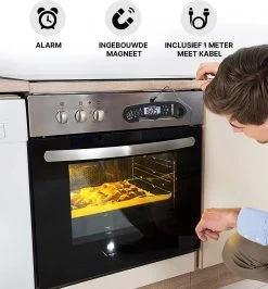 Vleesthermometer - BBQ Thermometer - Oventhermometer - Big Green Egg - Inclusief Sonde En Batterijen -Bol Waterkoker Winkel 1116x1200 3