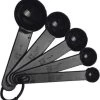Merkloos Maatlepel Set - 5-Delig - Keuken - 5-Delig Maatlepel Set – Zwart -Bol Waterkoker Winkel 1145x1200 1
