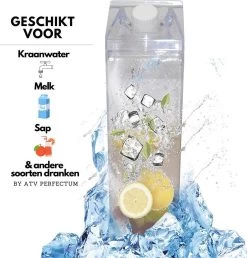2 X DOPDOP Transparante Drinkfles BUNDEL - Melkfles - Waterfles - Dop -Bol Waterkoker Winkel 1148x1200 4