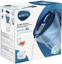 BRITA - Waterfilterkan Marella XL - Blauw - 3,5L -Bol Waterkoker Winkel 1149x1200