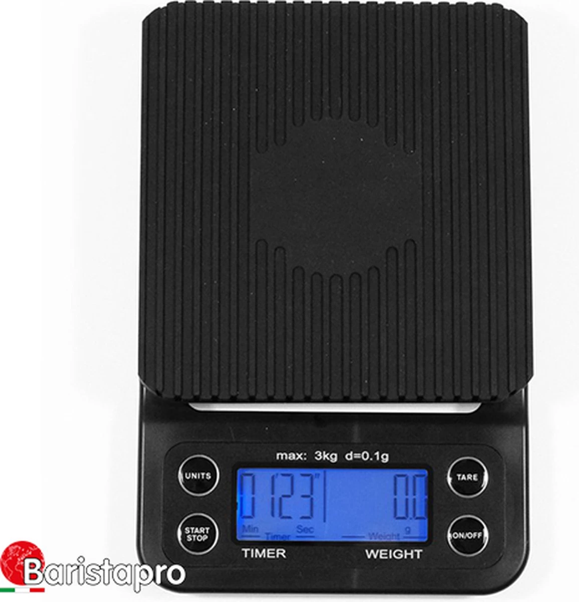 BaristaPro Weegschaal met Timer - 0.1 gram tot 3000 gram + GRATIS BaristaPro microvezeldoek met haak 50x30cm BaristaPro Weegschaal Met Timer - 0.1 Gram Tot 3000 Gram + GRATIS BaristaPro Microvezeldoek Met Haak 50x30cm -Bol Waterkoker Winkel 1155x1200 1