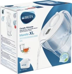 BRITA - Waterfilterkan Marella XL - Wit - 3,5L -Bol Waterkoker Winkel 1159x1200