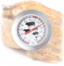 Relaxdays Vleesthermometer Analoog - Bbq Thermometer Rvs - Braadthermometer 20 Cm Barbecue -Bol Waterkoker Winkel 1163x1200