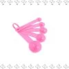 Merkloos EPIN | Maat Lepel Set 5 Delen | Keukengerei | Maatlepel | ROZE