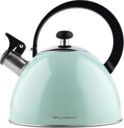 Florina Brillo Fluitketel 2,5L Voor Alle Warmtebronnen - Waterketel - Mint Groen