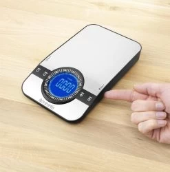 Brabantia Profile Keukenweegschaal - Rechthoekig - Met Kookwekker - RVS -Bol Waterkoker Winkel 1186x1200 2