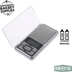 BrandNewCake® Precisie Weegschaal - Tot 200 Gram - Zilver -Bol Waterkoker Winkel 1197x1200 3