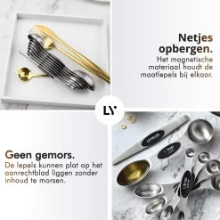 8-Delige Magnetische Maatlepel Set RVS - Measuring Cups And Spoons - Maatschepjes - Vast & Vloeibaar 11 8-Delige Magnetische Maatlepel Set RVS - Measuring Cups And Spoons - Maatschepjes - Vast & Vloeibaar -Bol Waterkoker Winkel 1198x1200 12