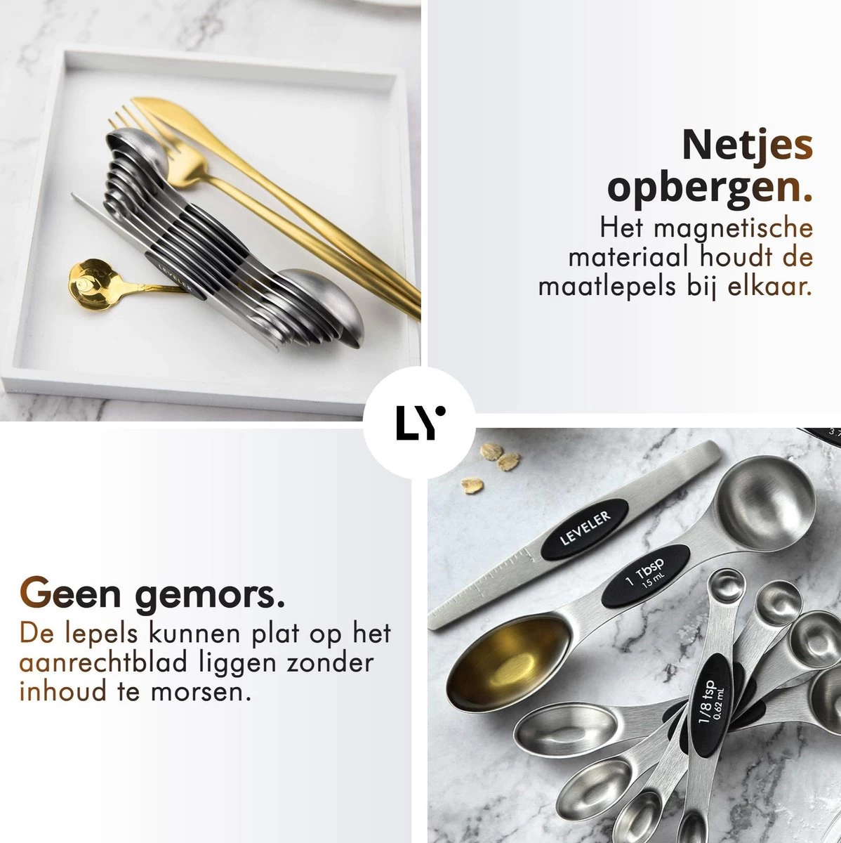 8-Delige Magnetische maatlepel set RVS - Measuring cups and spoons - Maatschepjes - Vast & vloeibaar 8-Delige Magnetische Maatlepel Set RVS - Measuring Cups And Spoons - Maatschepjes - Vast & Vloeibaar -Bol Waterkoker Winkel 1198x1200 12
