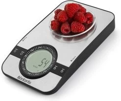 Brabantia Profile Keukenweegschaal - Rechthoekig - Met Kookwekker - RVS -Bol Waterkoker Winkel 1200x1005 1