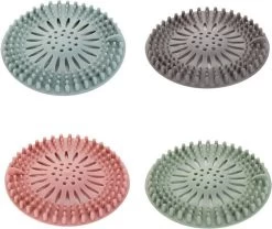 WiseGoods - Haarstopper - Haarvanger - Douche Zeef - Douche Filter - Haarfilter - Douche Afvoer - Siliconen - Blauw -Bol Waterkoker Winkel 1200x1009