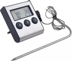 2-in-1 Magnetische Digitale Kern Thermometer Met Keuken Timer Alarm -0-250 Graden Celcius - Magnetische Vloeistof/Vlees Temperatuurmeter Met Meetsonde Draad & Kook Timer 5 2-in-1 Magnetische Digitale Kern Thermometer Met Keuken Timer Alarm -0-250 Graden Celcius - Magnetische Vloeistof/Vlees Temperatuurmeter Met Meetsonde Draad & Kook Timer -Bol Waterkoker Winkel 1200x1013 1