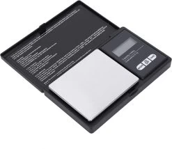 Imtex Precisie Weegschaal - Keukenweegschaal - Tot 1000 Gram - Zwart -Bol Waterkoker Winkel 1200x1039 1