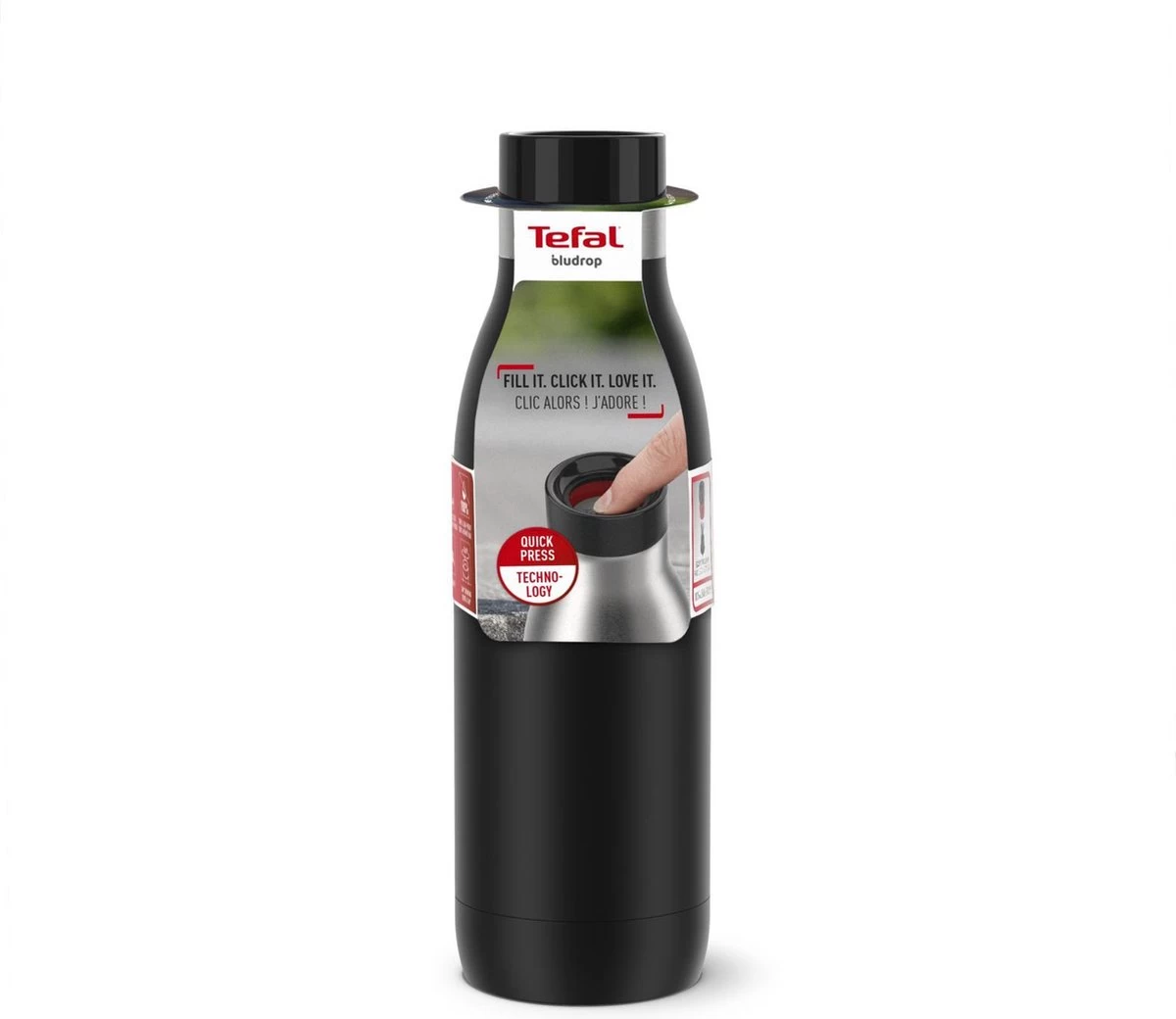 Tefal Bludrop Basic Thermosfles - Zwart Tefal Bludrop Basic Thermosfles - Zwart -Bol Waterkoker Winkel