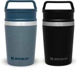 Stanley The Shortstack Travel Thermosbeker - 230 Ml - RVS/Mat Zwart -Bol Waterkoker Winkel 1200x1053 4