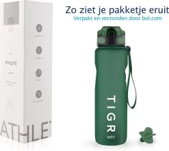 TIGR The Athlete - Drinkfles - Waterfles Met Fruit Filter - 1000ml - Groen - Met Mengbal Voor Shakes 7 TIGR The Athlete - Drinkfles - Waterfles Met Fruit Filter - 1000ml - Groen - Met Mengbal Voor Shakes -Bol Waterkoker Winkel 1200x1068 2