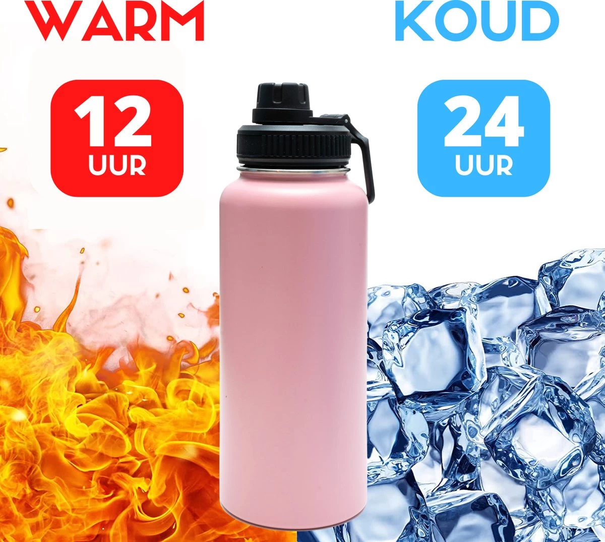 Thermosfles - Pastel Pink - 1 Liter - Extra Dop Met Rietje & Drinktuit - Thermosflessen - Isoleerfles - BPA vrij - Lekvrij - Thermosfles 1 liter - Isoleerfles 1 liter - Thermoskan - Isoleerbeker - Thermosbeker Thermosfles - Pastel Pink - 1 Liter - Extra Dop Met Rietje & Drinktuit - Thermosflessen - Isoleerfles - BPA Vrij - Lekvrij - Thermosfles 1 Liter - Isoleerfles 1 Liter - Thermoskan - Isoleerbeker - Thermosbeker -Bol Waterkoker Winkel