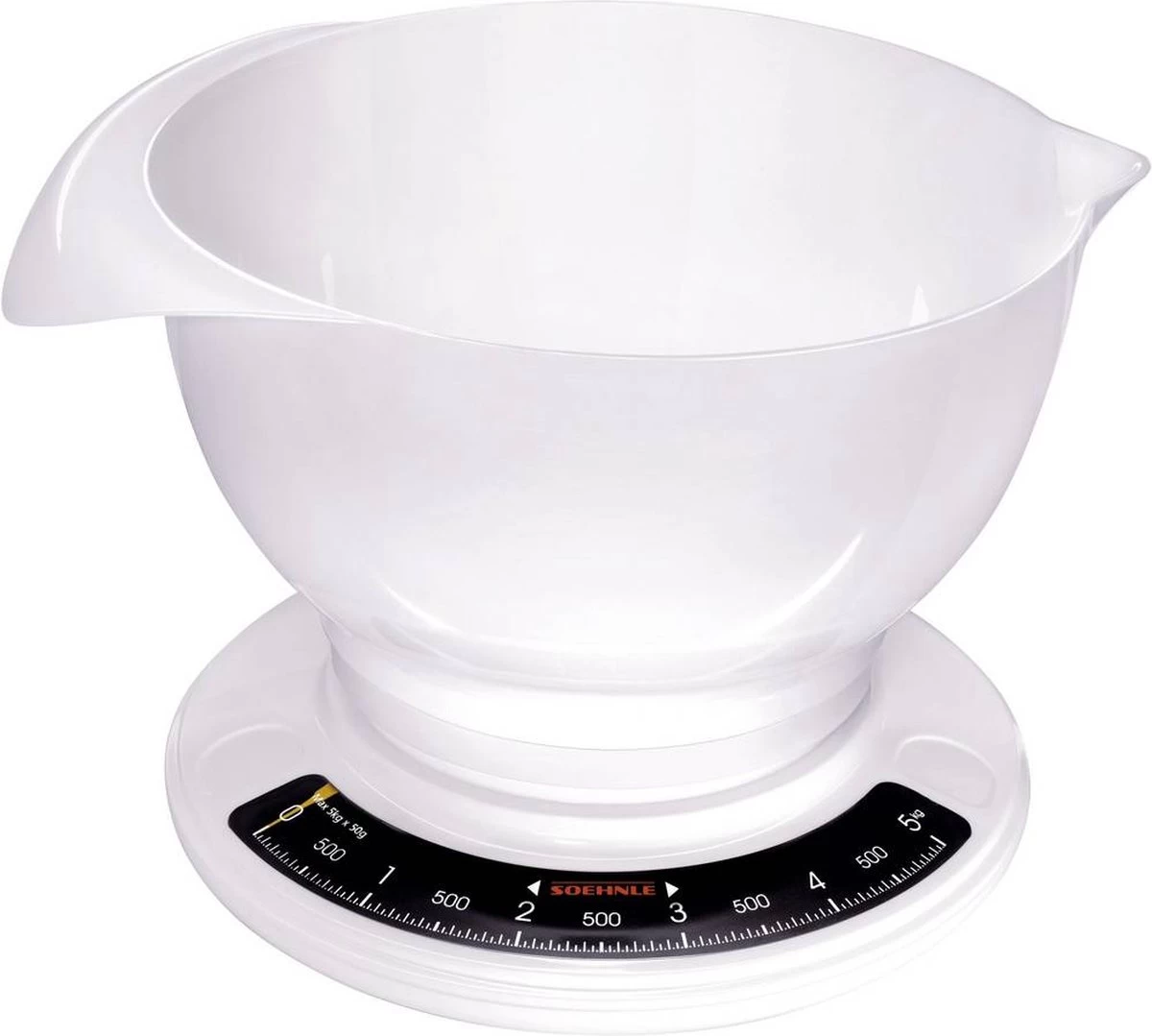 Soehnle analoge keukenweegschaal Culina Pro - Wit - tot 5 kg Soehnle Analoge Keukenweegschaal Culina Pro - Wit - Tot 5 Kg -Bol Waterkoker Winkel 1200x1079 2