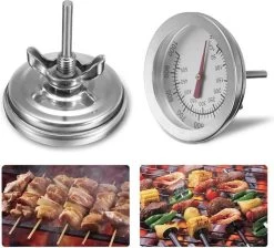 Barbecue Thermometer - Tot 500 Graden - BBQ - Barbecue Accessoires - Analoog - Geschikt Voor O.a. Weber & Houtskoolbarbecues -Bol Waterkoker Winkel 1200x1086