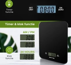 Witts Digitale Precisie Keuken Weegschaal – 1gr Tot 15 Kg – Tarra Functie – Elektrisch – Zwart 6 Witts Digitale Precisie Keuken Weegschaal – 1gr Tot 15 Kg – Tarra Functie – Elektrisch – Zwart -Bol Waterkoker Winkel 1200x1091