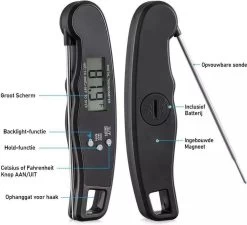Premium Digitale Keuken Thermometer Met Flashlight- Vleesthermometer - Kookthermometer - Bbq Thermometer - Suikerthermometer Met Hold Functie 4 Premium Digitale Keuken Thermometer Met Flashlight- Vleesthermometer - Kookthermometer - Bbq Thermometer - Suikerthermometer Met Hold Functie -Bol Waterkoker Winkel 1200x1094 2