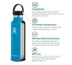 Hydro Flask Standard Mouth Flex Cap Drinkfles (532 Ml) - Zwart -Bol Waterkoker Winkel 1200x1094 8
