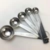 RVS Maatlepel Set - 5 Delig - Roestvrijstalen/metalen Lepels/maatschepjes In Verschillende Maten