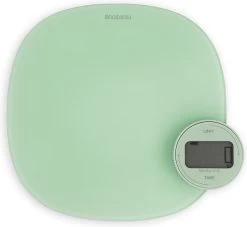 Brabantia Tasty+ Keukenweegschaal Digitaal - Geen Batterij Nodig - Jade Green -Bol Waterkoker Winkel 1200x1105