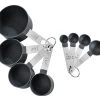 Merkloos SwissBex Maatbeker Set - Maatlepel - Wegen & Meten - 8 Delig - Kleur Zwart -Bol Waterkoker Winkel 1200x1106 2
