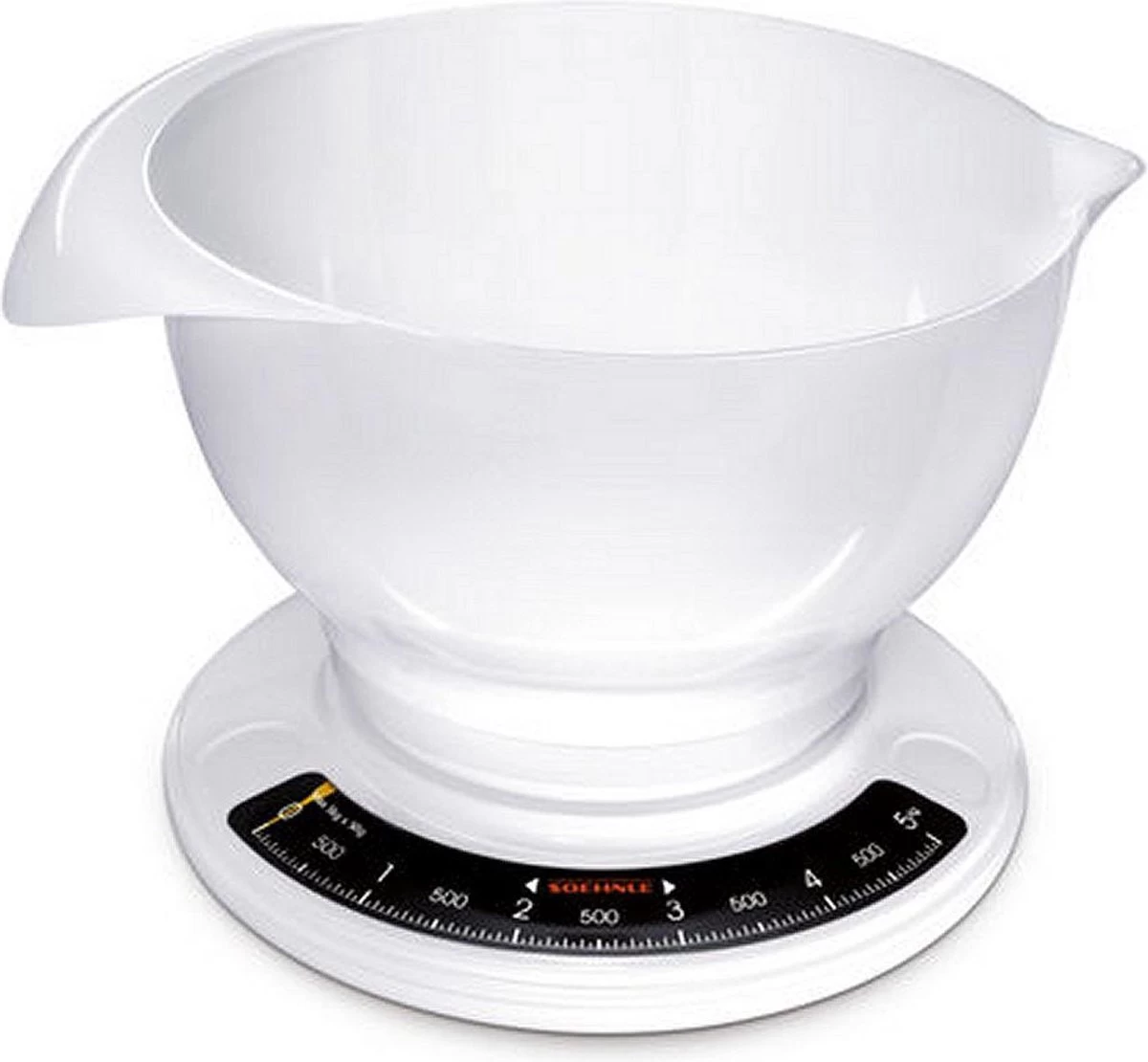 Soehnle analoge keukenweegschaal Culina Pro - Wit - tot 5 kg Soehnle Analoge Keukenweegschaal Culina Pro - Wit - Tot 5 Kg -Bol Waterkoker Winkel 1200x1110 2