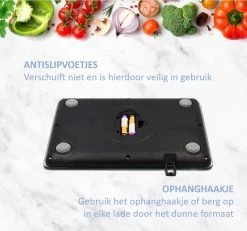 Hermanos® Digitale Precisie Keukenweegschaal - Weegschaal Keuken - 1 Gr Tot 15 Kg - Tarra Functie - Bluetooth Met Voedingsapp - Incl. Batterijen - RVS -Bol Waterkoker Winkel 1200x1123 2