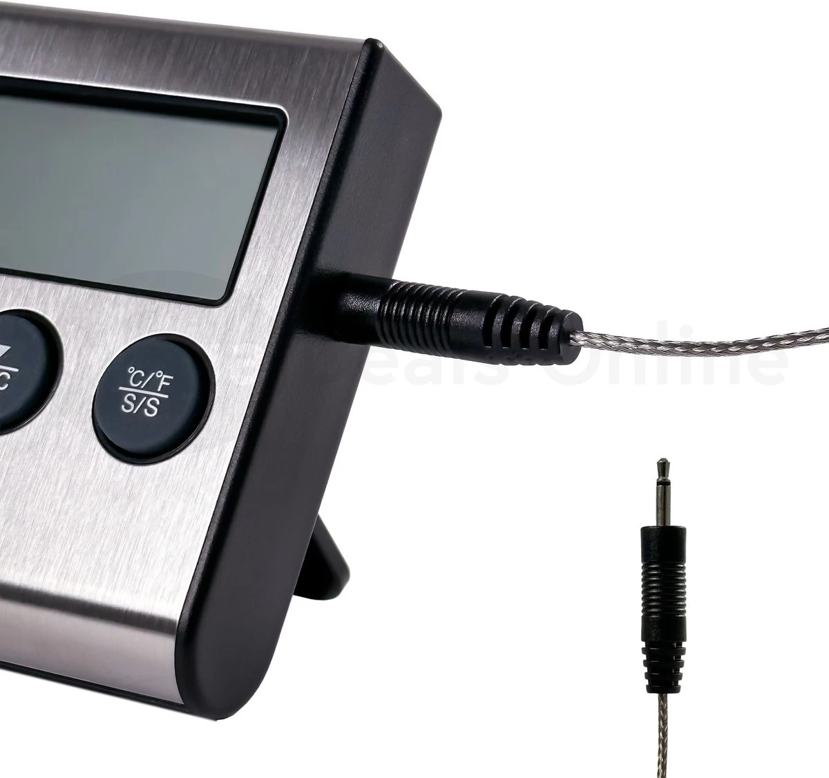 MDO Vleesthermometer - Keukenthermometer - Digitaal - BBQ Thermometer - Oventhermometer - Kookthermometer- RVS Merkloos MDO Vleesthermometer - Keukenthermometer - Digitaal - BBQ Thermometer - Oventhermometer - Kookthermometer- RVS -Bol Waterkoker Winkel 1200x1125 3