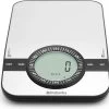 Brabantia Profile Keukenweegschaal - Rechthoekig - Met Kookwekker - RVS