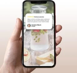 MÊZON® Schenkkan - Glazen Waterkan - Waterkaraf Voor Fruitwater - Multifunctionele Decanteer Karaf - Kan Met Deksel - 1.5L Capaciteit -Bol Waterkoker Winkel 1200x1139 1