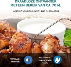Mancor Vleesthermometer Digitaal BBQ Accesoires Thermometer Oventhermometer -Bol Waterkoker Winkel 1200x1139 3