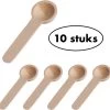 Houten Lepeltjes - Lepels Voor Kruiden En Thee - Suiker Lepel - Doseerlepel - Set Van 10 -Bol Waterkoker Winkel 1200x1166 2