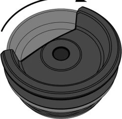 Stanley The NeverLeak™ Travel Mug 0,35L NEW - Thermosfles - Matt Black -Bol Waterkoker Winkel 1200x1167 1