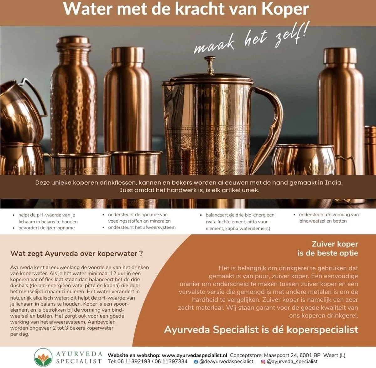Puur Koperen Kan Bloempatroon - 1,5 liter Puur Koperen Kan Bloempatroon - 1,5 Liter -Bol Waterkoker Winkel 1200x1174 2