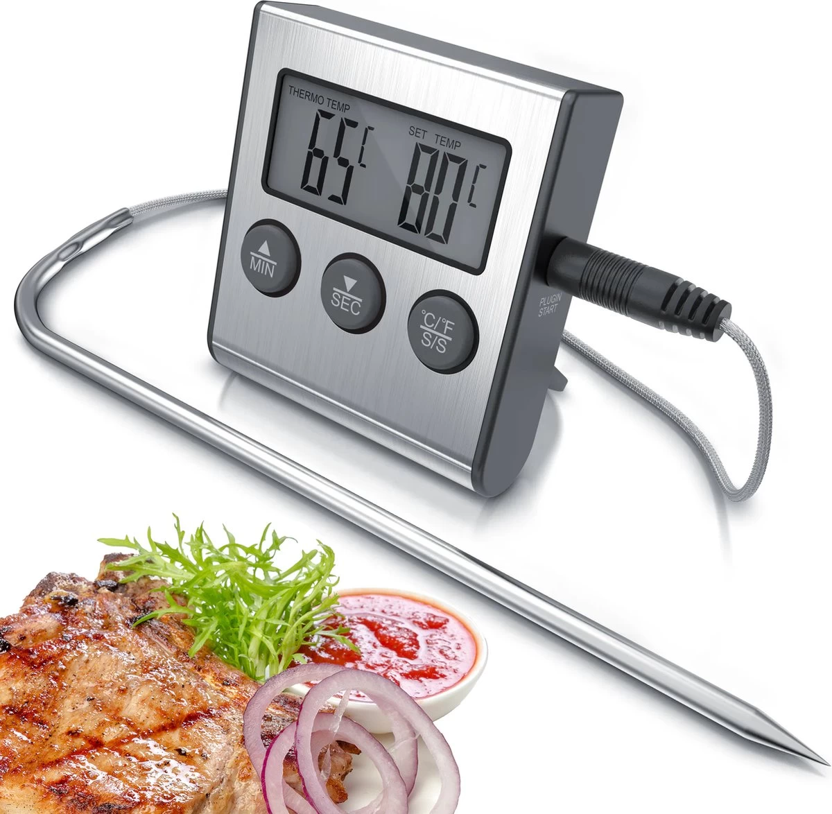 Mancor Digitale Vleesthermometer - Keukenthermometer Mancor Digitale Vleesthermometer - Keukenthermometer -Bol Waterkoker Winkel 1200x1174 4