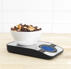 Brabantia Profile Keukenweegschaal - Rechthoekig - Met Kookwekker - RVS -Bol Waterkoker Winkel 1200x1177 6