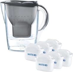 BRITA - Waterfilterkan Marella Cool - Grafiet - 2,4L + 6 MAXTRA+ Waterfilterpatronen -Bol Waterkoker Winkel 1200x1181