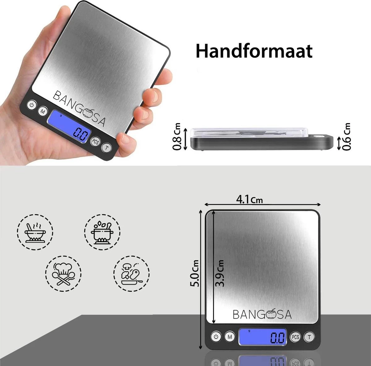 Bangosa® Professionele Digitale precisie weegschaal 2kg x 0.1 gram/2000g - Keuken weegschaal - Zakweegschaal Bangosa® Professionele Digitale Precisie Weegschaal 2kg X 0.1 Gram/2000g - Keuken Weegschaal - Zakweegschaal -Bol Waterkoker Winkel 1200x1182 1