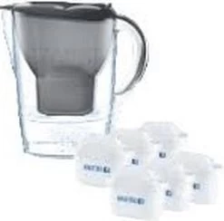 BRITA - Waterfilterkan Marella Cool - Grafiet - 2,4L + 6 MAXTRA+ Waterfilterpatronen -Bol Waterkoker Winkel 1200x1183